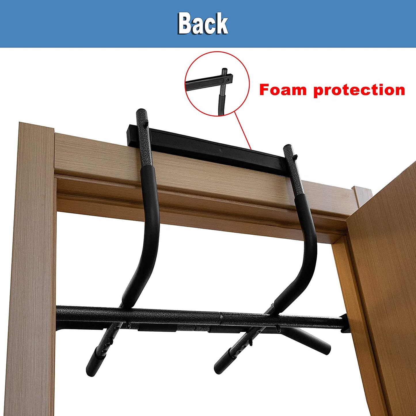 Pullup Bar for Doorway-Strength Taining Pull-Up Bars for Multi-Grip Chin up Bar & Exercise Bar & Home Gym