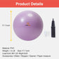 Exercise Ball for Balance Stability Fitness Workout Core Strength Yoga Ball at Home Office & Gym