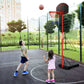 Portable Basketball Hoop with Backboard and Wheels