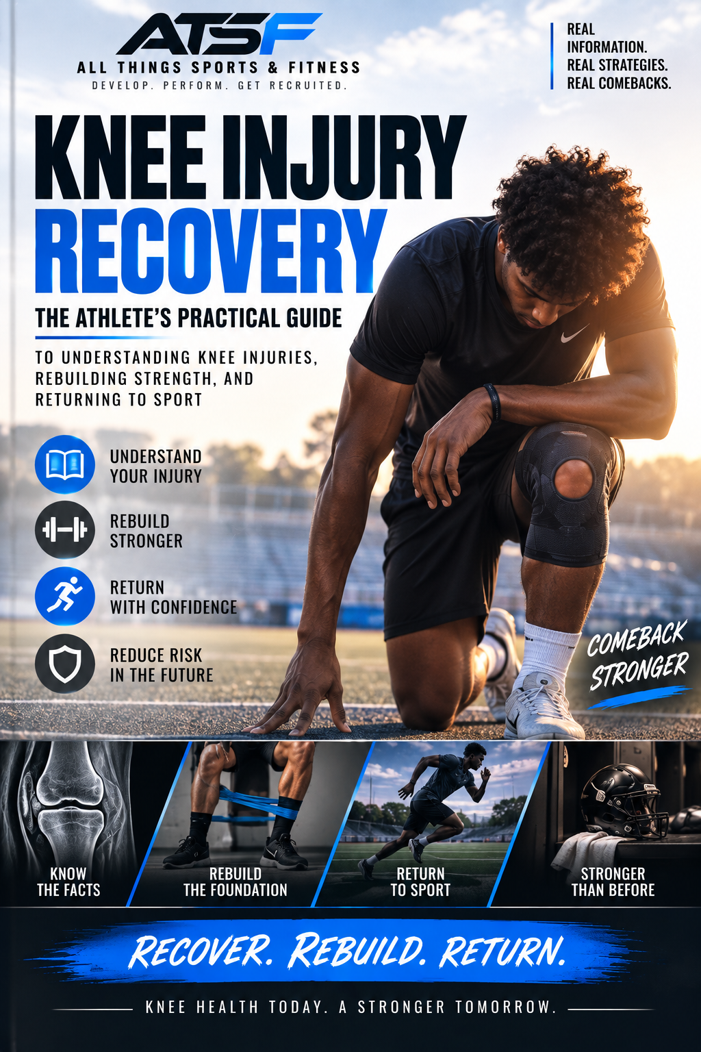 Knee Injury Recovery- The Athlete's Practical Guide to Understanding Knee Injuries, Rebuilding & Returning to Sport