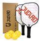 Pickleball Paddles Set Includes 4 Balls