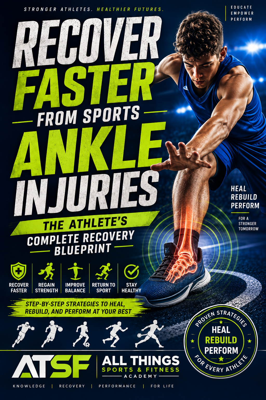 Recover Faster From Sports Ankle Injuries: The Athlete’s Complete Recovery Blueprint
