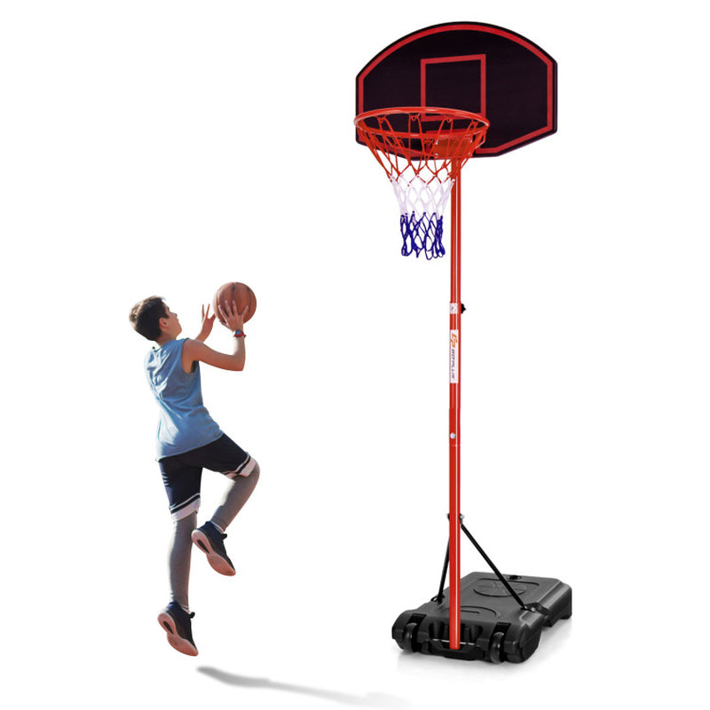 Portable Basketball Hoop with Backboard and Wheels