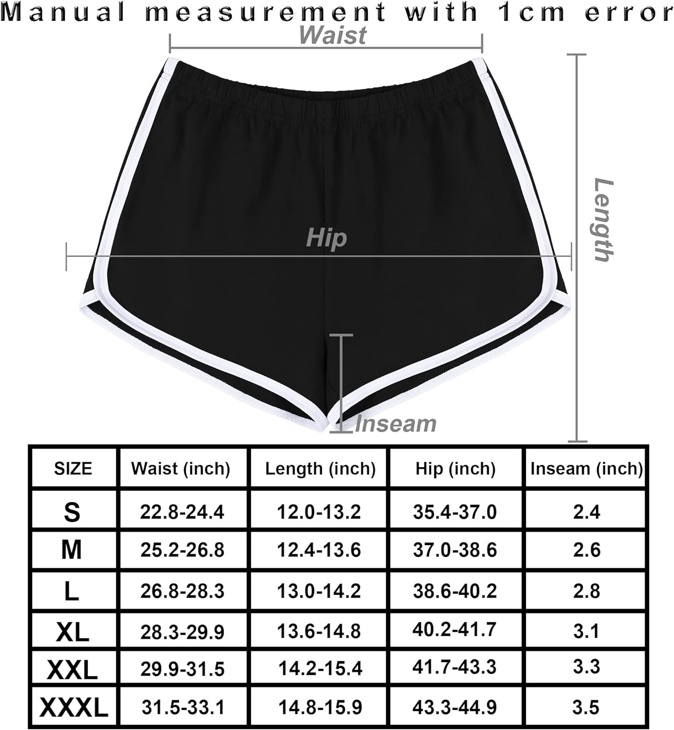 5 Packs Soft Comfy Booty Shorts for Women Cotton Yoga Sports Workout Short Athletic Cycling Hiking Sports Shorts