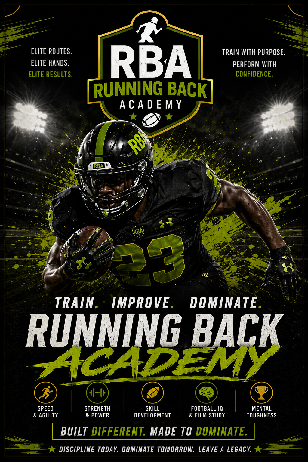 Running Back Academy | Complete Football Training & Development Guide
